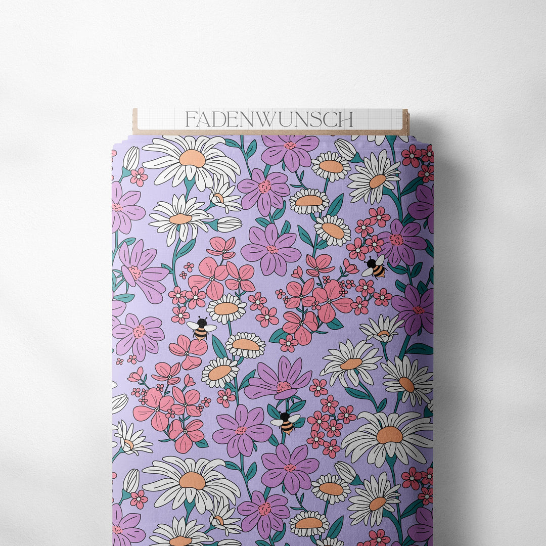 Vorbestellung | "Bumble Bee Blossom Lila" fadenwunsch 