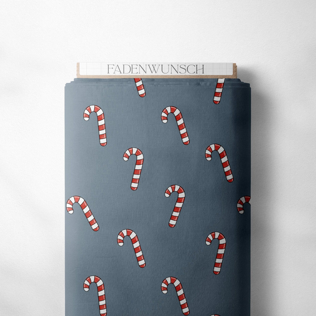 Vorbestellung | "Xmas Parts Zuckerstange Blau" fadenwunsch 