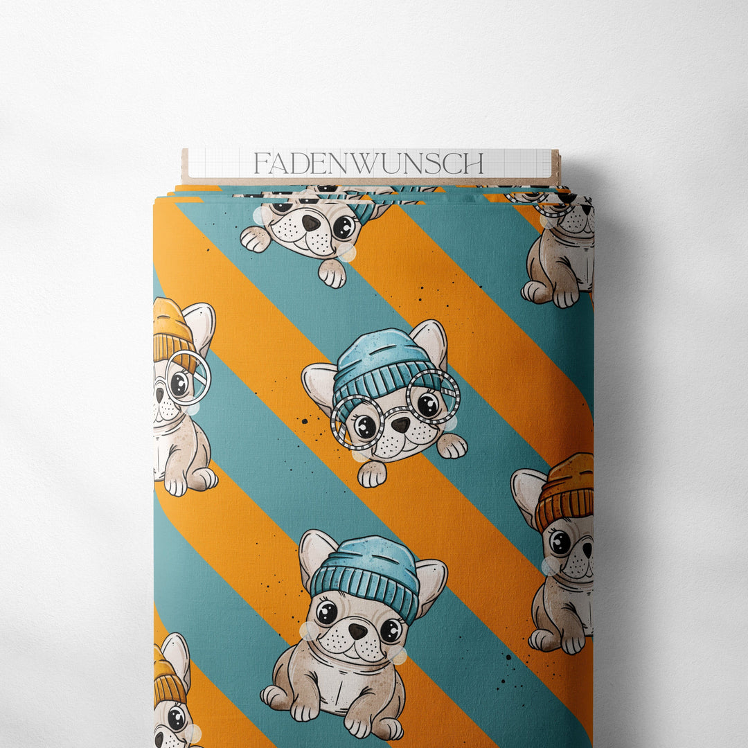 Vorbestellung | "Mopsi Streifen" fadenwunsch 