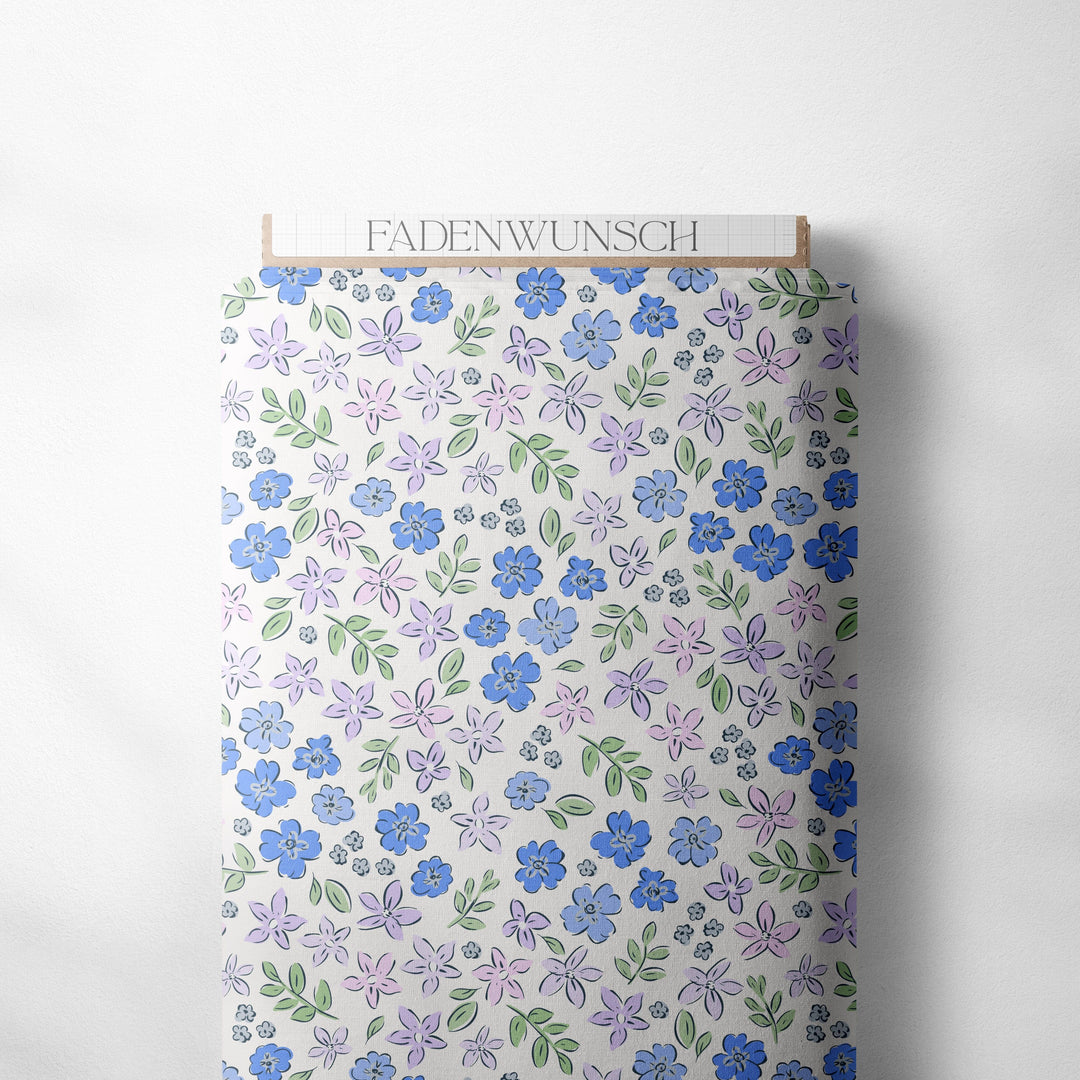 Vorbestellung | "Italian Flowers Blau" fadenwunsch 