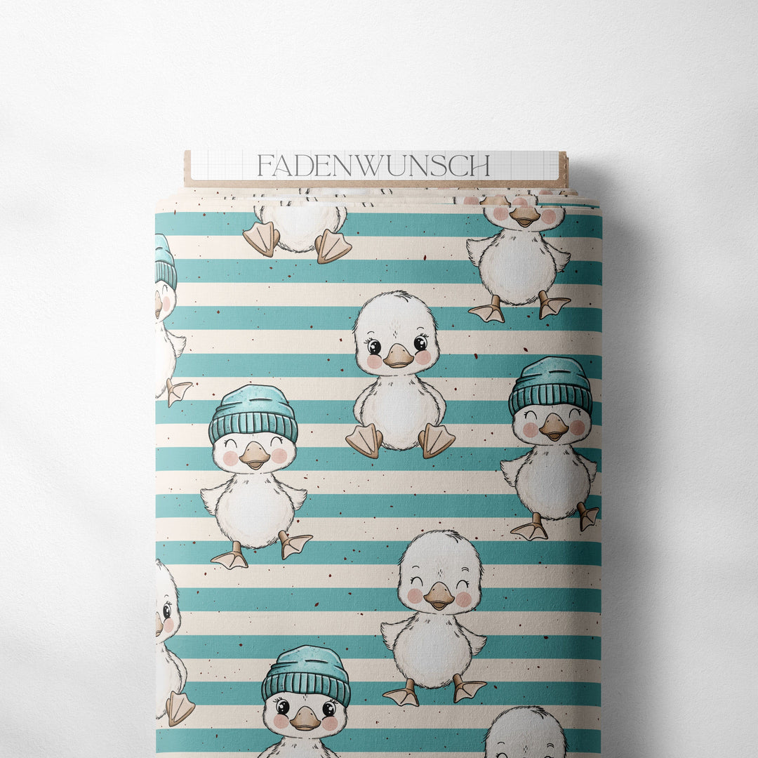 Vorbestellung | "Gänsebaby Boy Streifen" fadenwunsch 