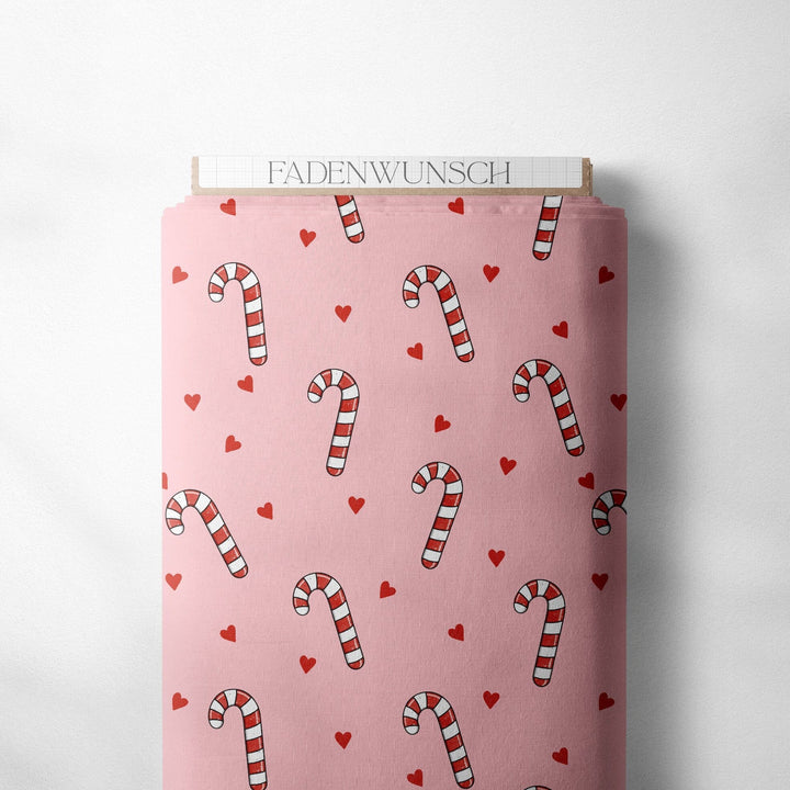 Vorbestellung | "Xmas Parts Zuckerstange Rosa" fadenwunsch 