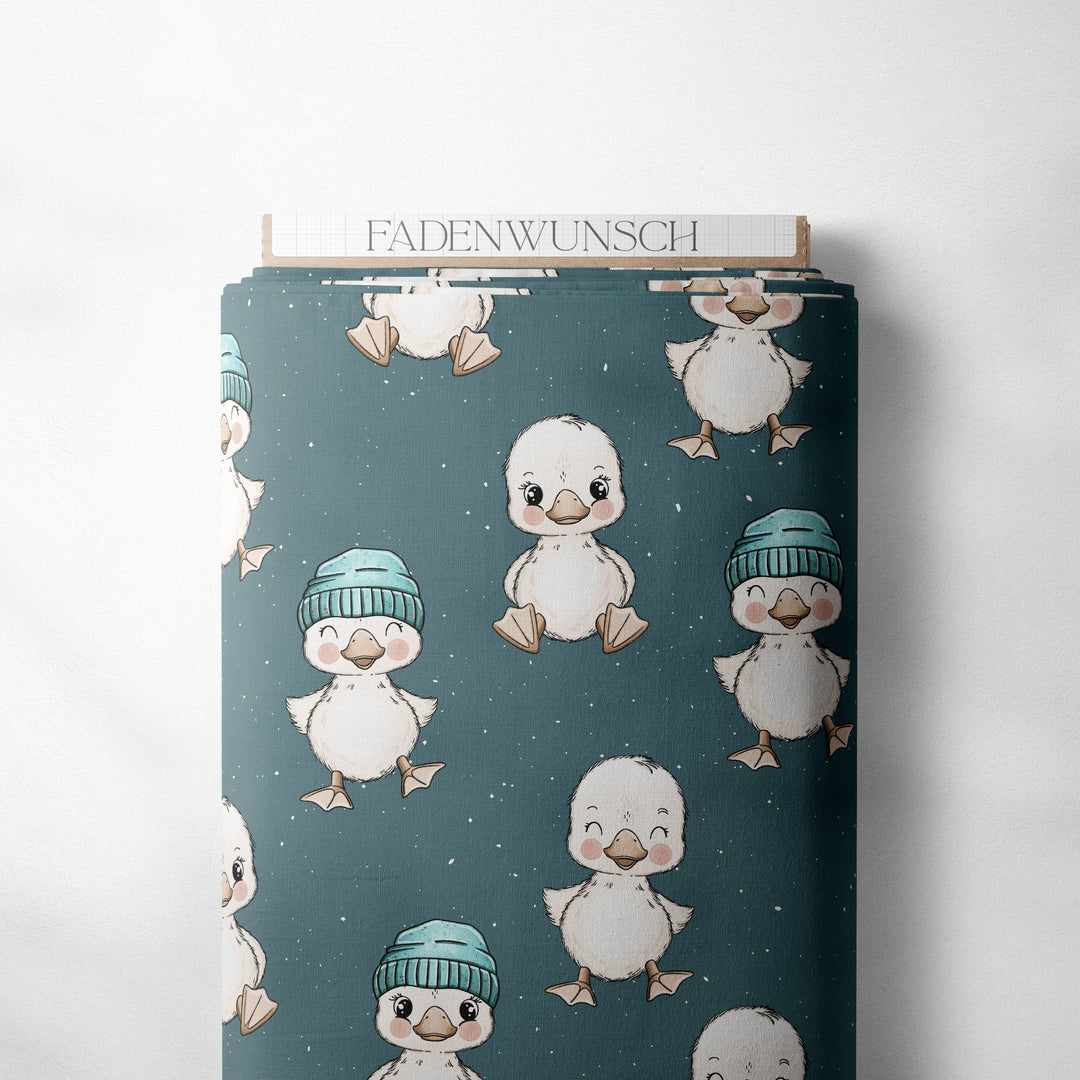 Vorbestellung | "Gänsebaby Boy Dusty Blue" fadenwunsch 