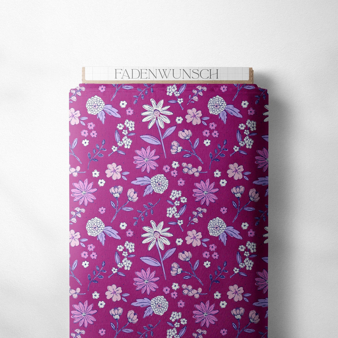Vorbestellung | "Wildblumen Berry" fadenwunsch 
