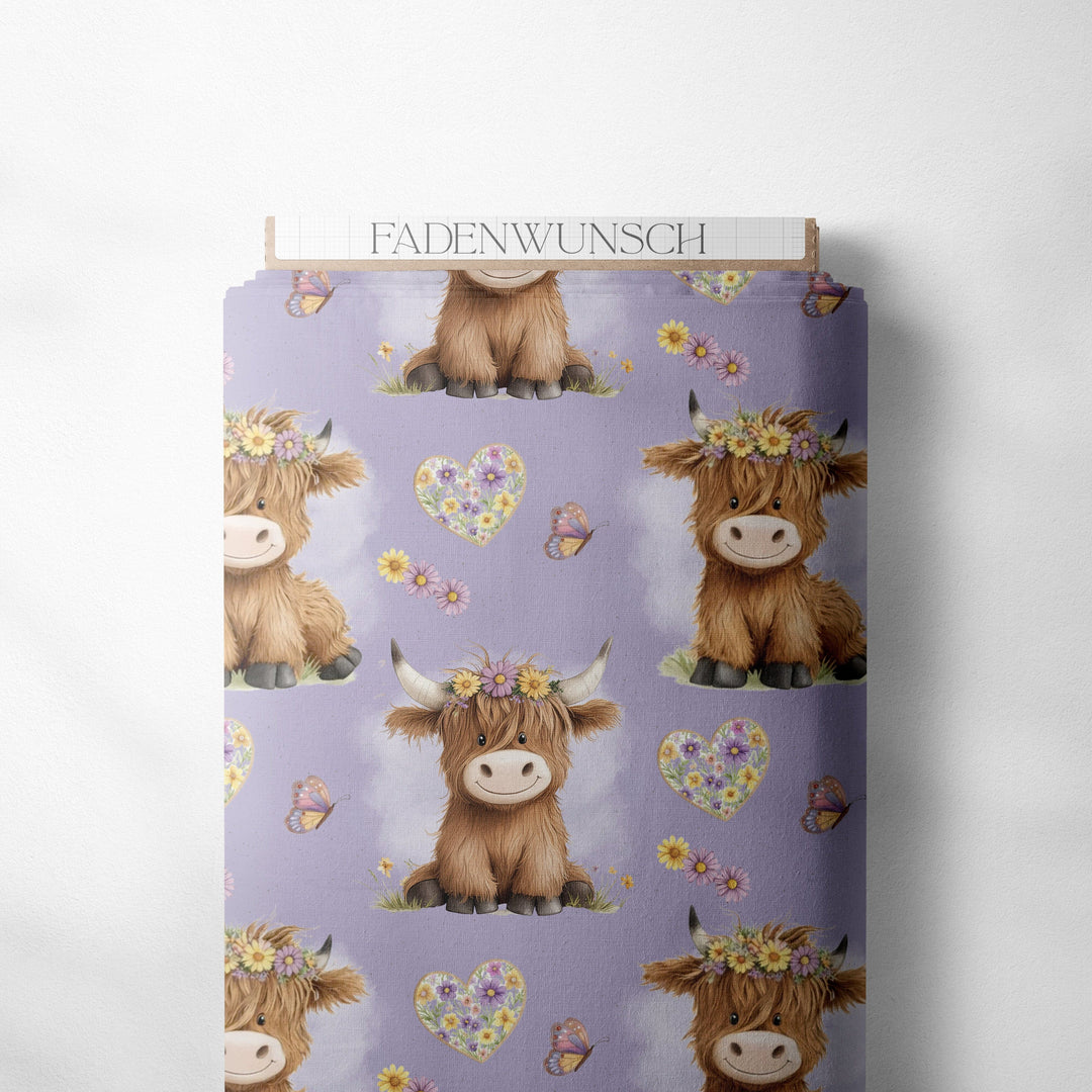 Vorbestellung | "Highland Cow" fadenwunsch 