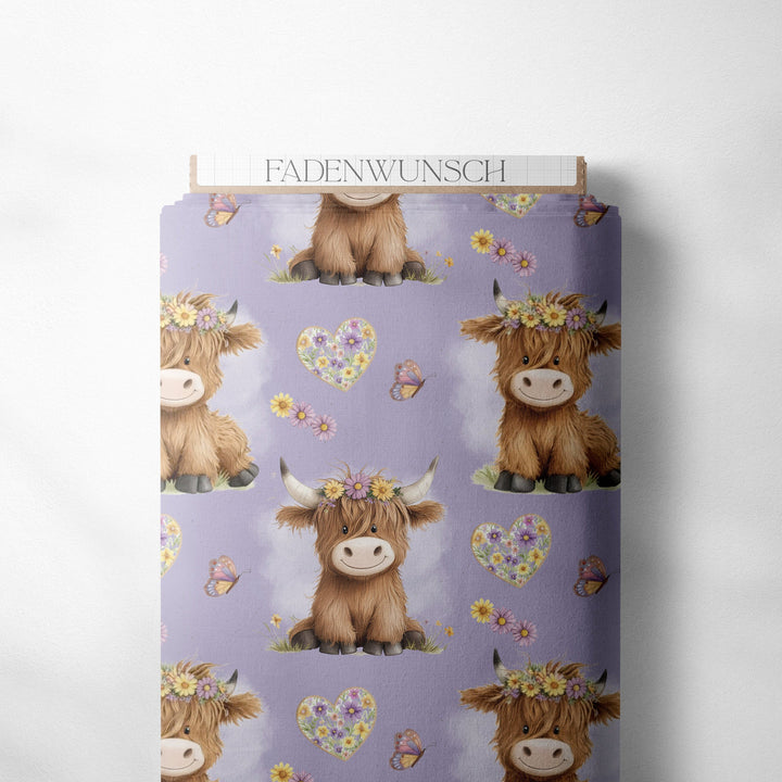 Vorbestellung | "Highland Cow" fadenwunsch 