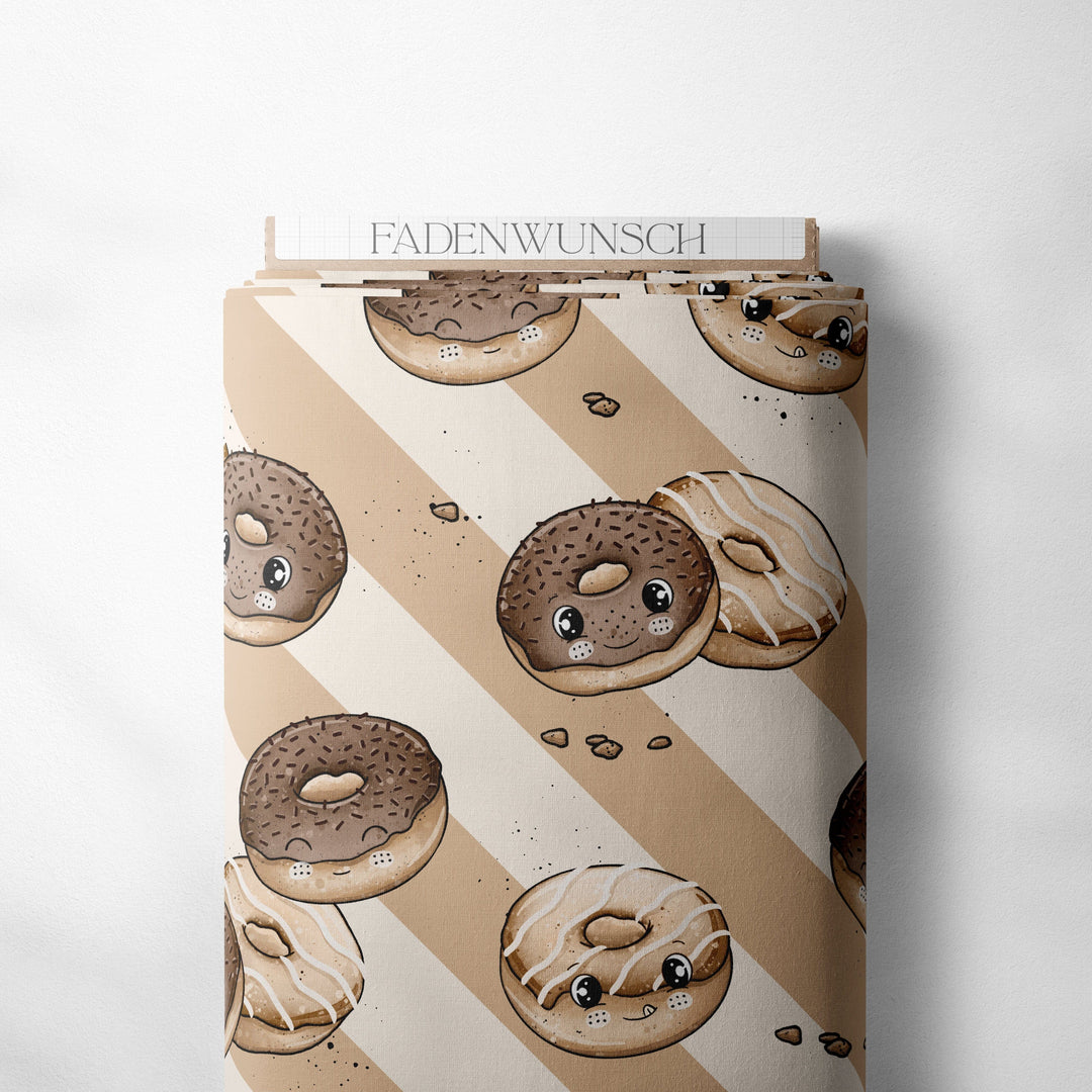 Vorbestellung | "Donut Love Streifen Beige" fadenwunsch 