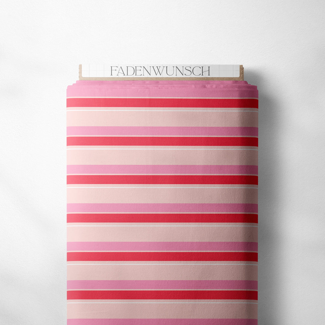 Vorbestellung | "Stripes Pink Coral Blush" fadenwunsch 