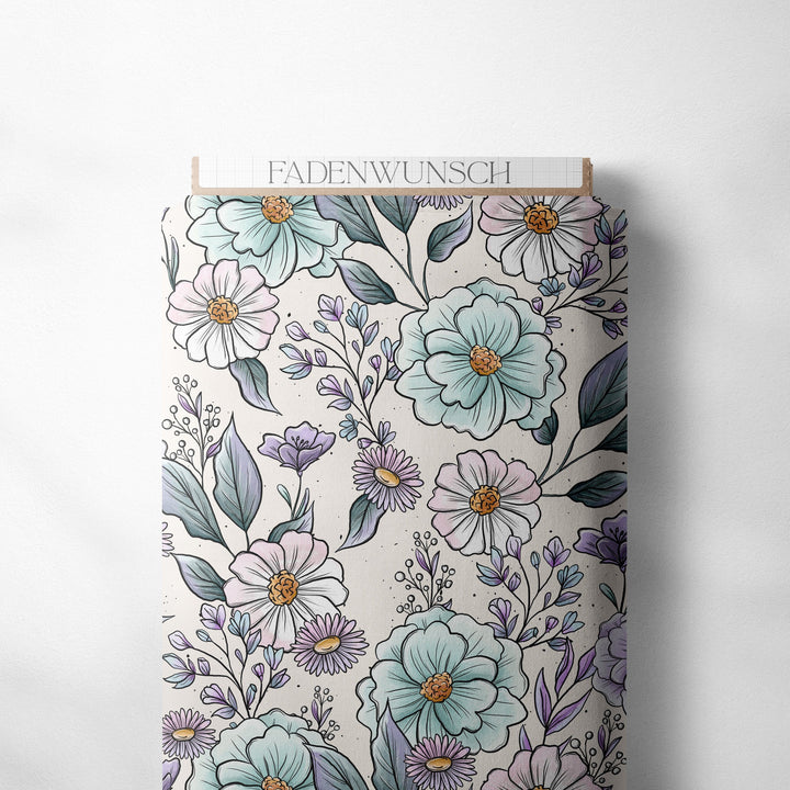 Vorbestellung | "Summer Flower Creme" fadenwunsch 