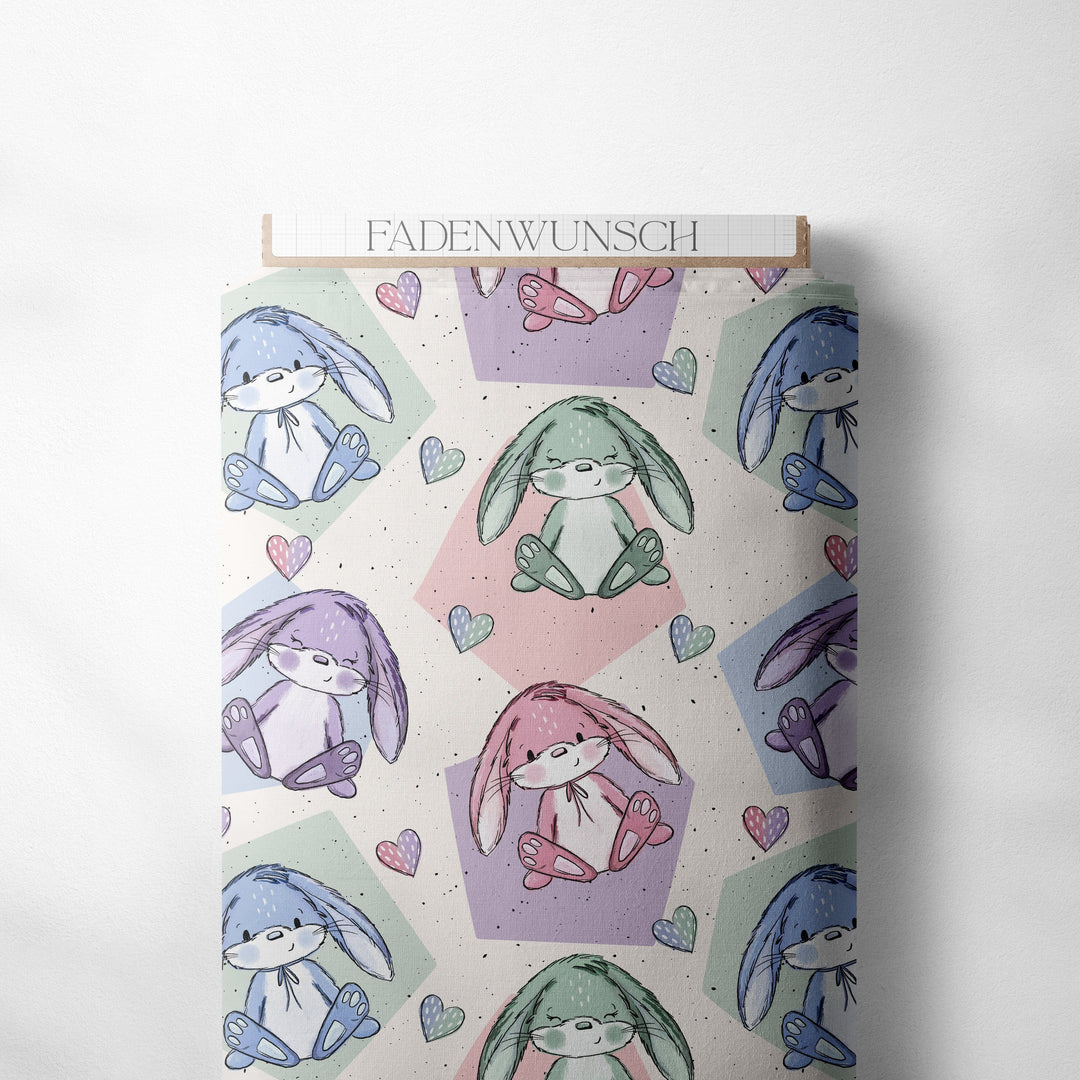 Vorbestellung | "Hasen Scratch Bunt" fadenwunsch 