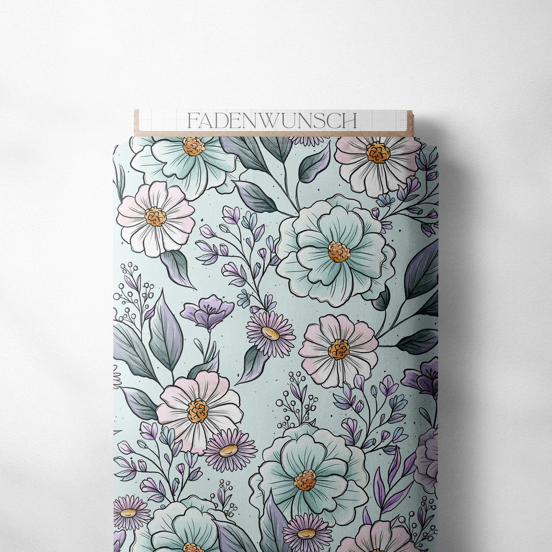 Vorbestellung | "Summer Flower Mint" fadenwunsch 