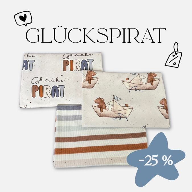 "Glückspirat" fadenwunsch 