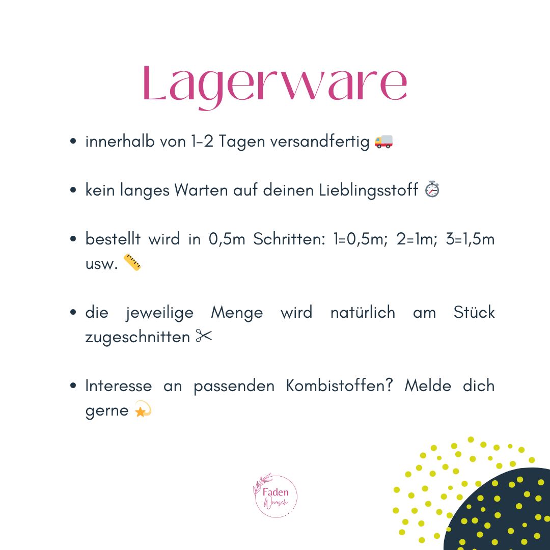 Jersey Pferdestyle Woodrose fadenwunsch 