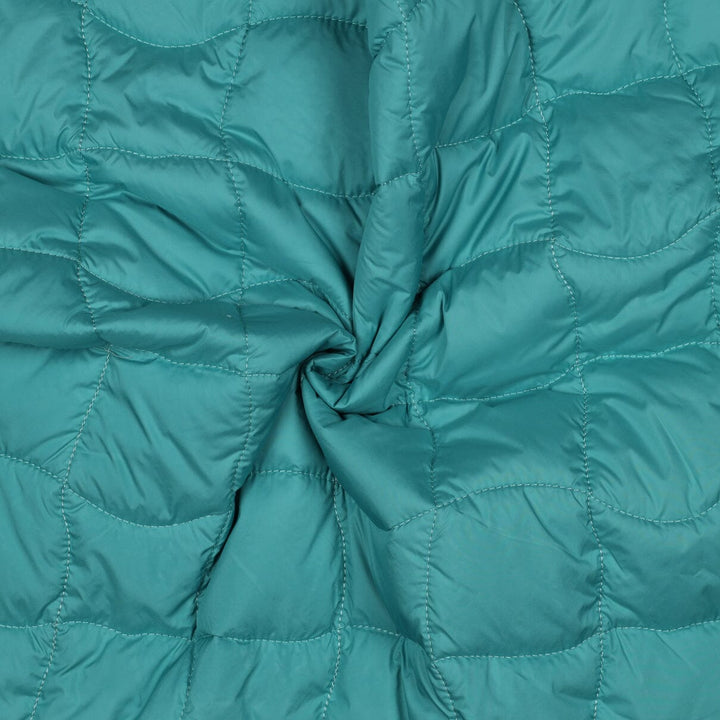Steppstoff Farbduo - Türkis / Beere Fadenwunsch 