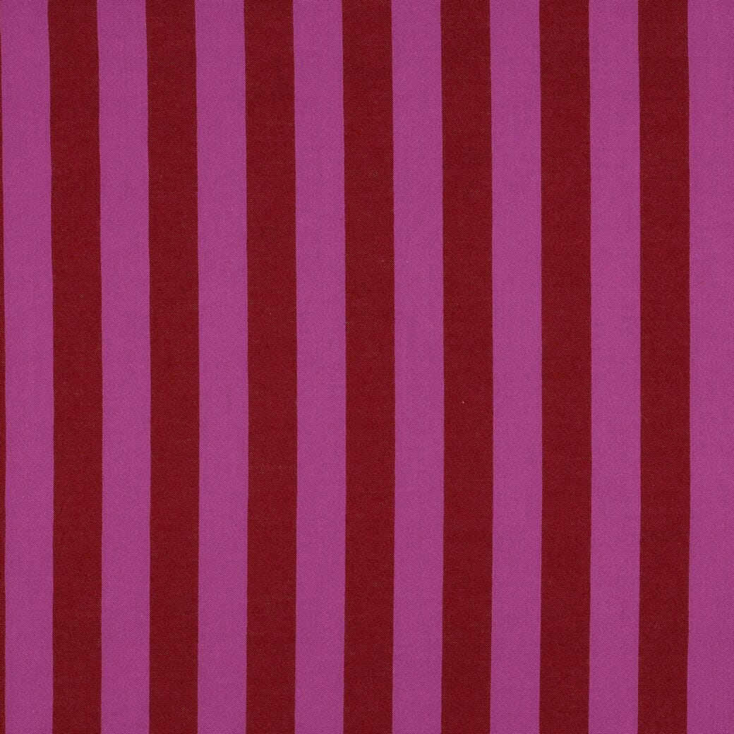 Baumwolle garngefärbt - Streifen Rot / Fuchsia Fadenwunsch 