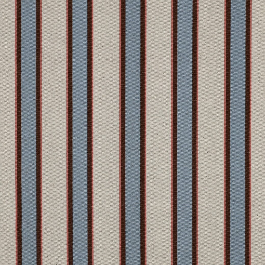 Canvas Leinenoptik „Coastal Stripe Hellblau“ – Streifenstoff für Taschen & Deko Fadenwunsch 
