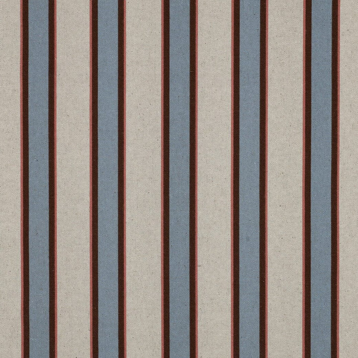 Canvas Leinenoptik „Coastal Stripe Hellblau“ – Streifenstoff für Taschen & Deko Fadenwunsch 