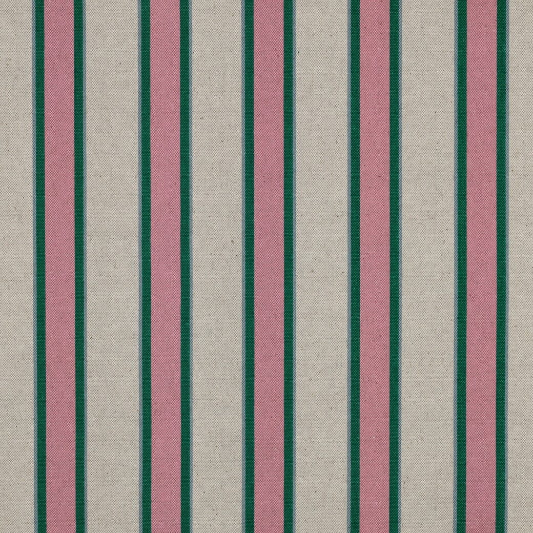 Canvas Leinenoptik „Candy Stripe Rosa“ – Streifenstoff für Taschen & Deko Fadenwunsch 