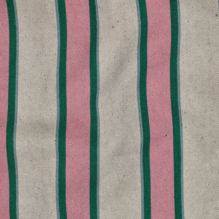 Canvas Leinenoptik „Candy Stripe Rosa“ – Streifenstoff für Taschen & Deko Fadenwunsch 