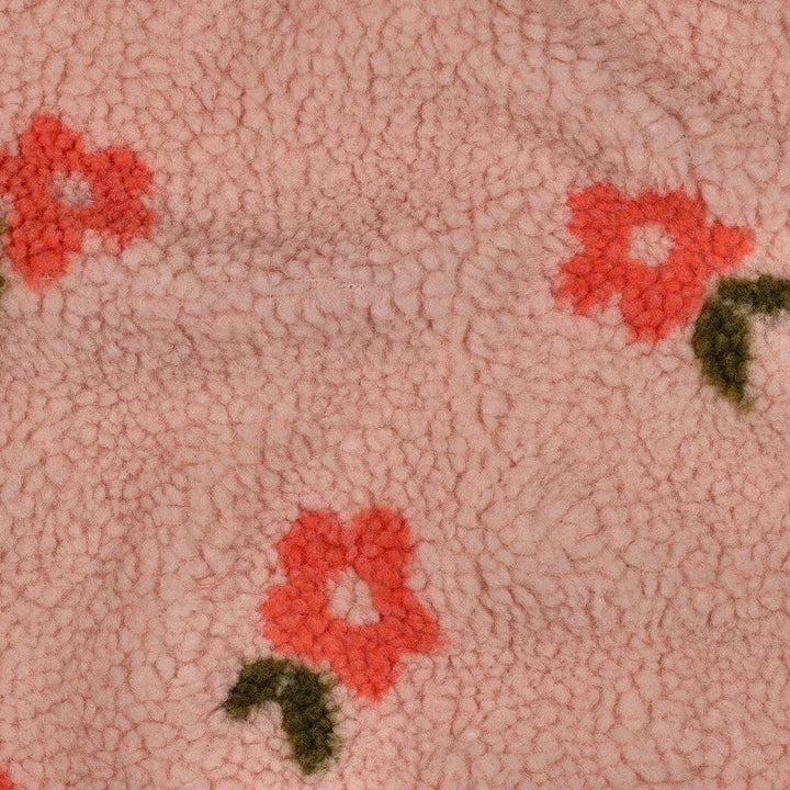 Teddy Jacquard Blumen Hellrosa| Poppy Kollektion Poppy 