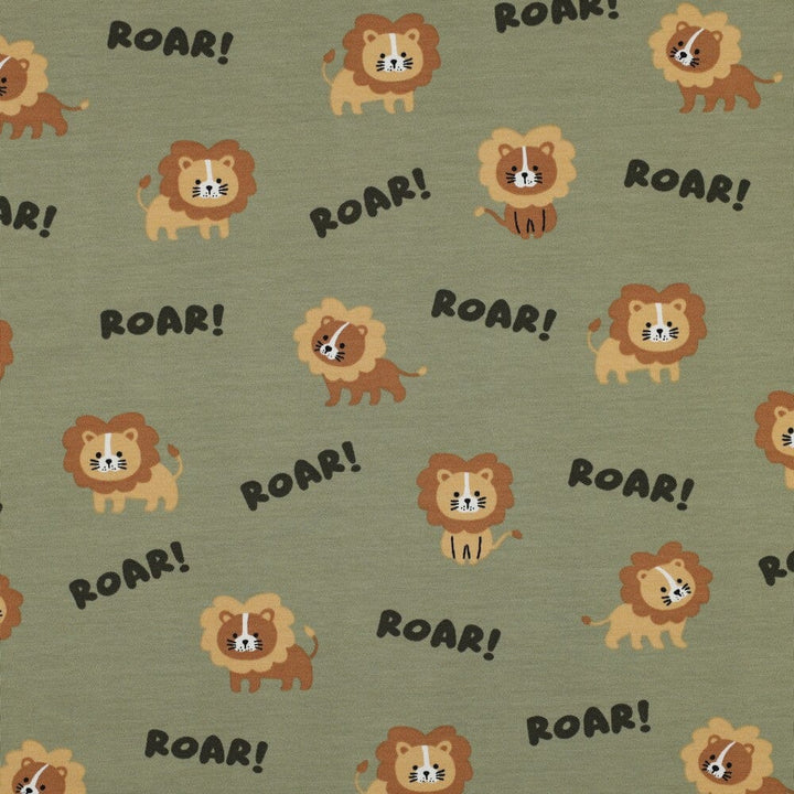 Bio Jersey Roar Löwen – Armeegrün Fadenwunsch 