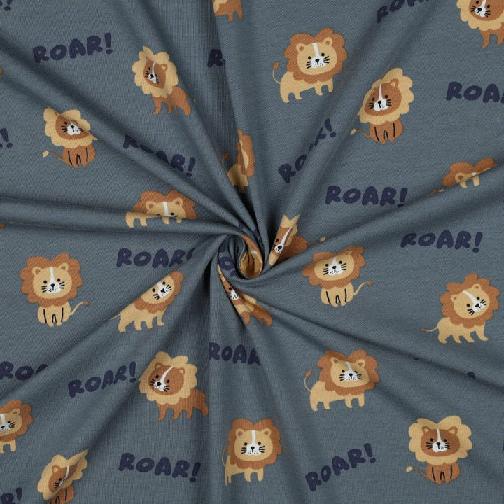 Bio Jersey Roar Löwen – Blau Fadenwunsch 