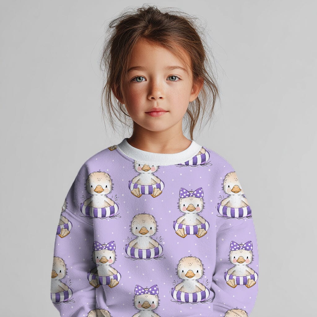 Vorbestellung | "Badeenten Girls Flieder" fadenwunsch 