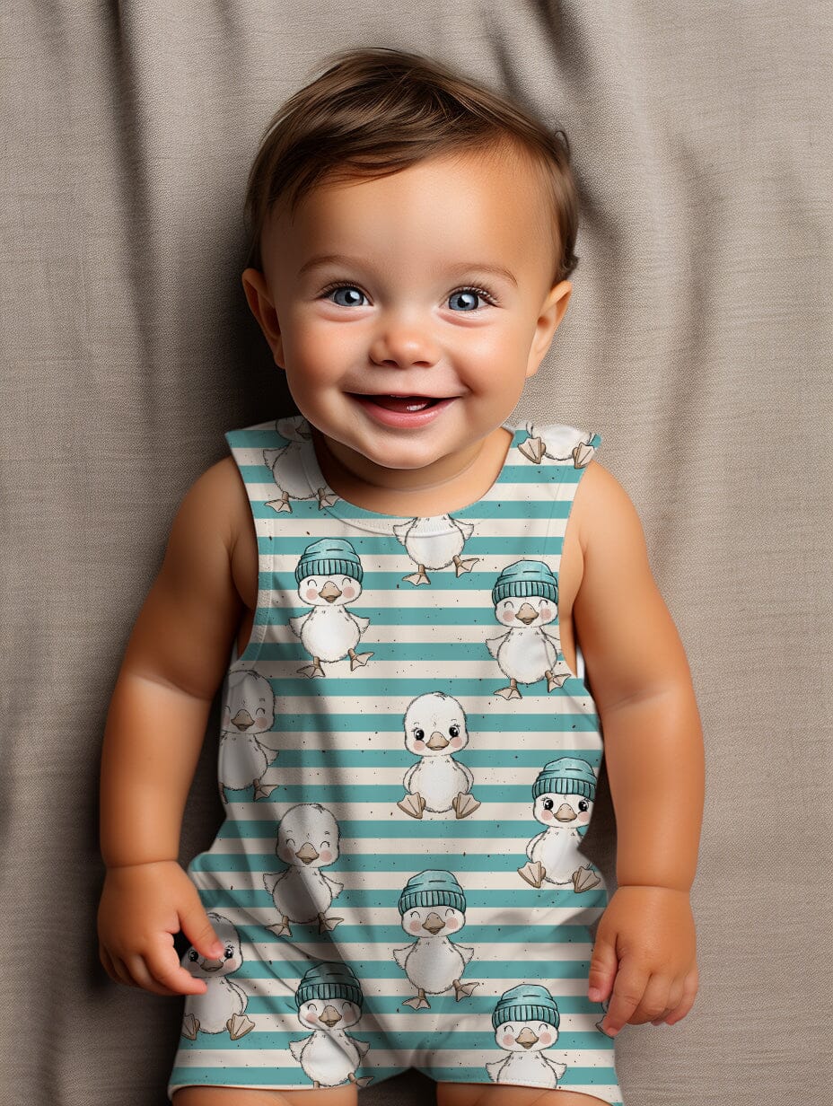 Vorbestellung | "Gänsebaby Boy Streifen" fadenwunsch 