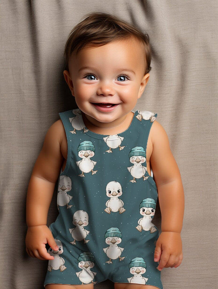 Vorbestellung | "Gänsebaby Boy Dusty Blue" fadenwunsch 