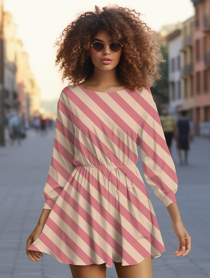 Vorbestellung | "Donut Love Kombi Streifen Rosa Apricot" fadenwunsch 