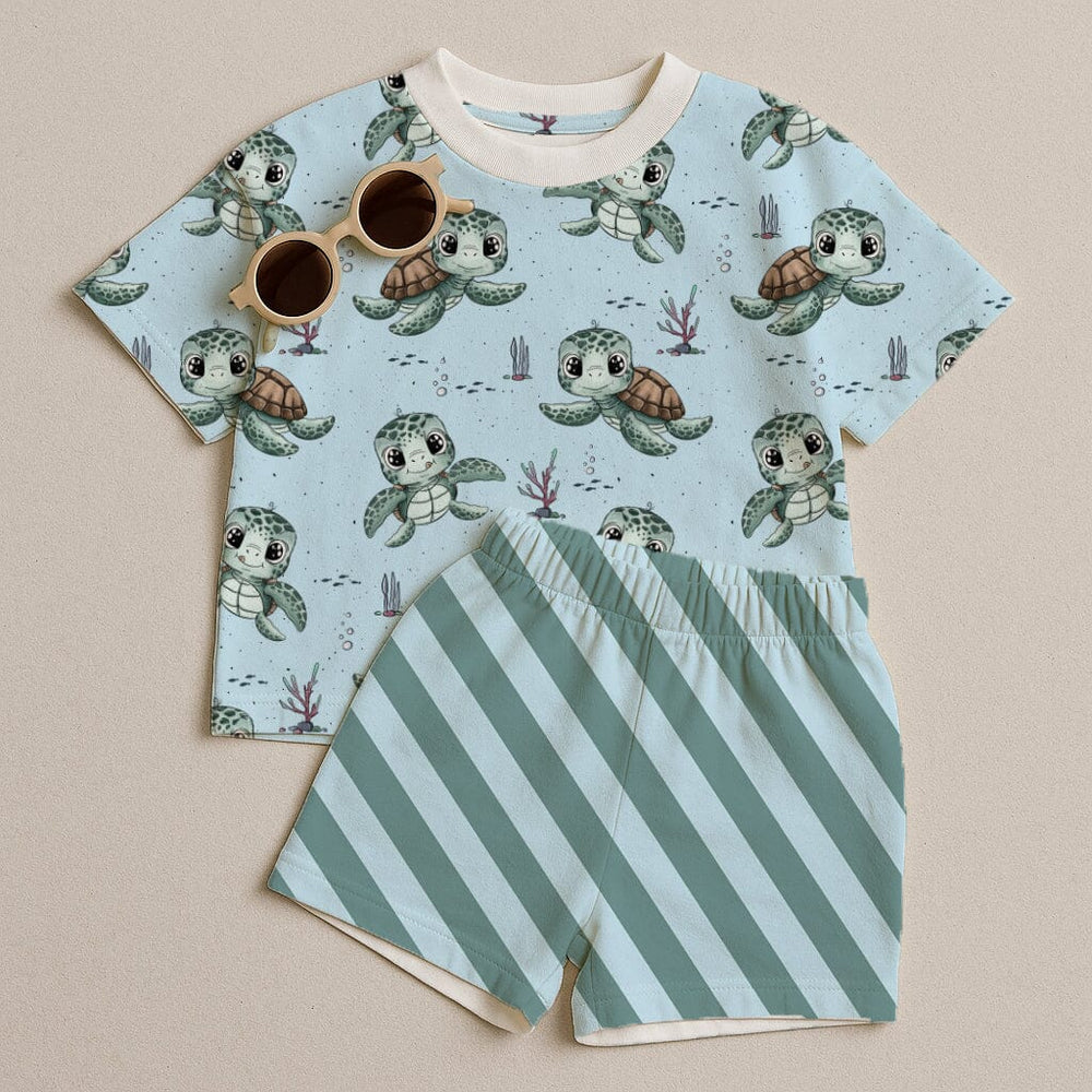 Vorbestellung | "Schildkrötenliebe Hellblau" fadenwunsch 