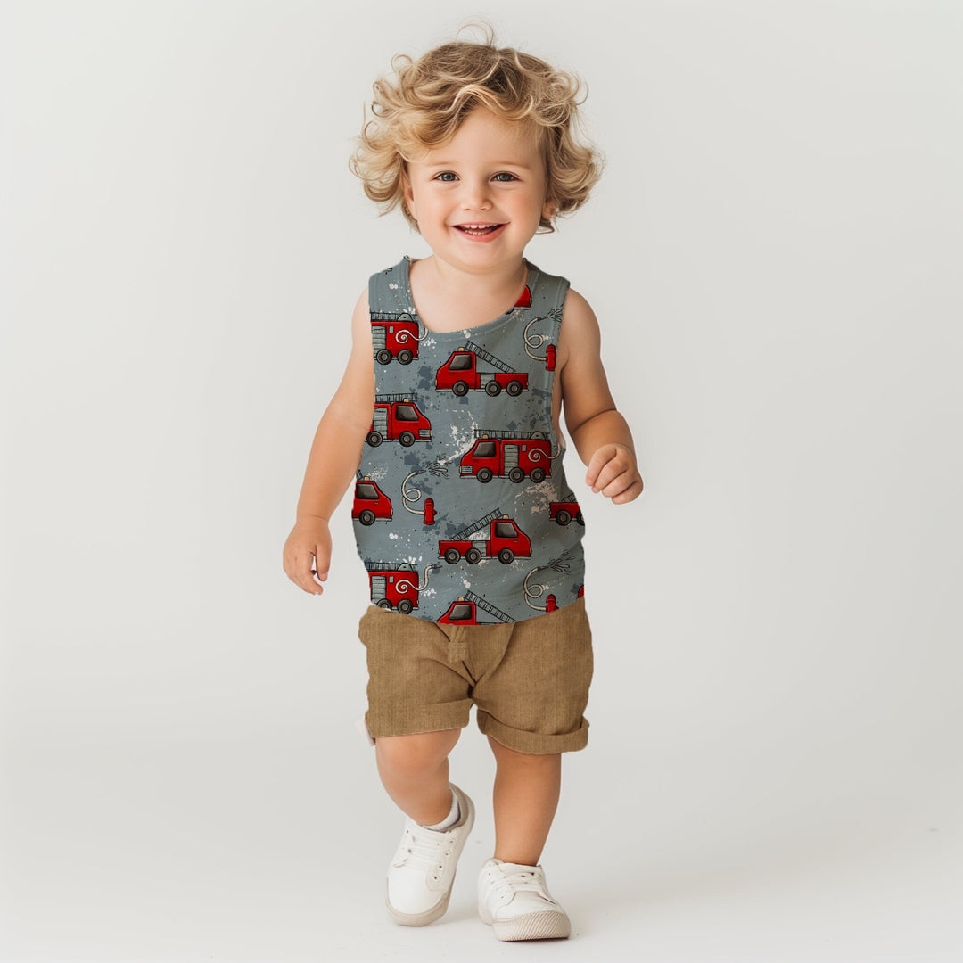 Vorbestellung | "Fire Trucks" fadenwunsch 