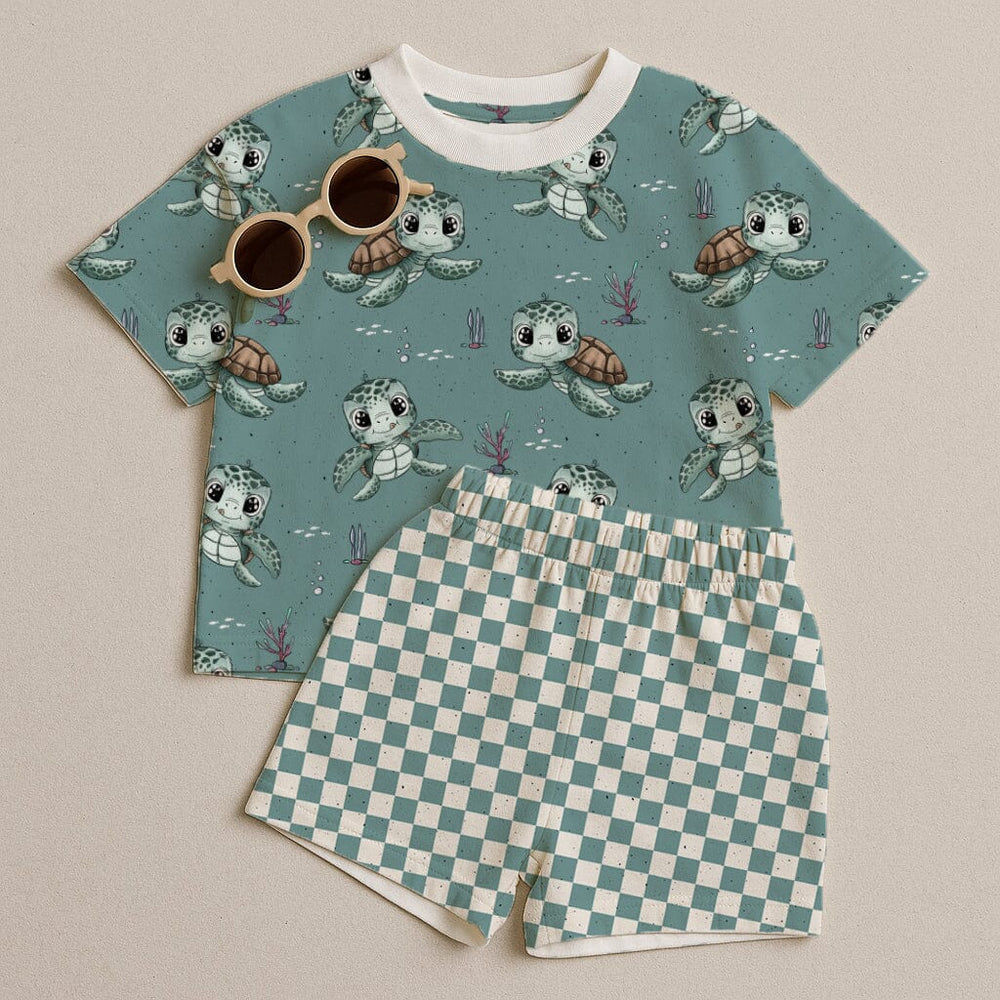 Vorbestellung | "Schildkrötenliebe Dunkelmint" fadenwunsch 