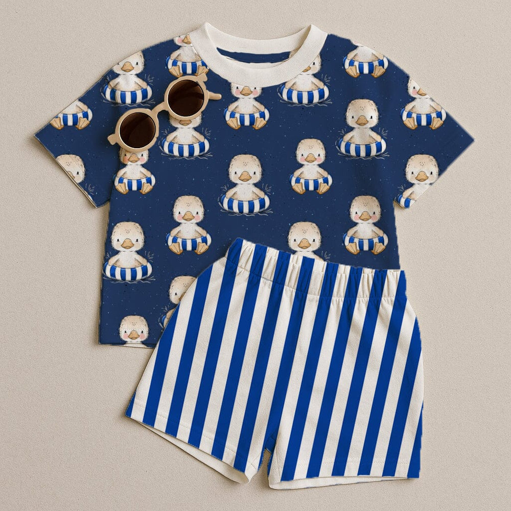 Vorbestellung | "Badeenten Boys Dunkelblau" fadenwunsch 