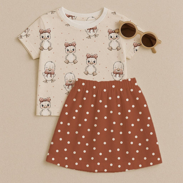 Vorbestellung | "Gänsebaby Kombi Punkte" fadenwunsch 