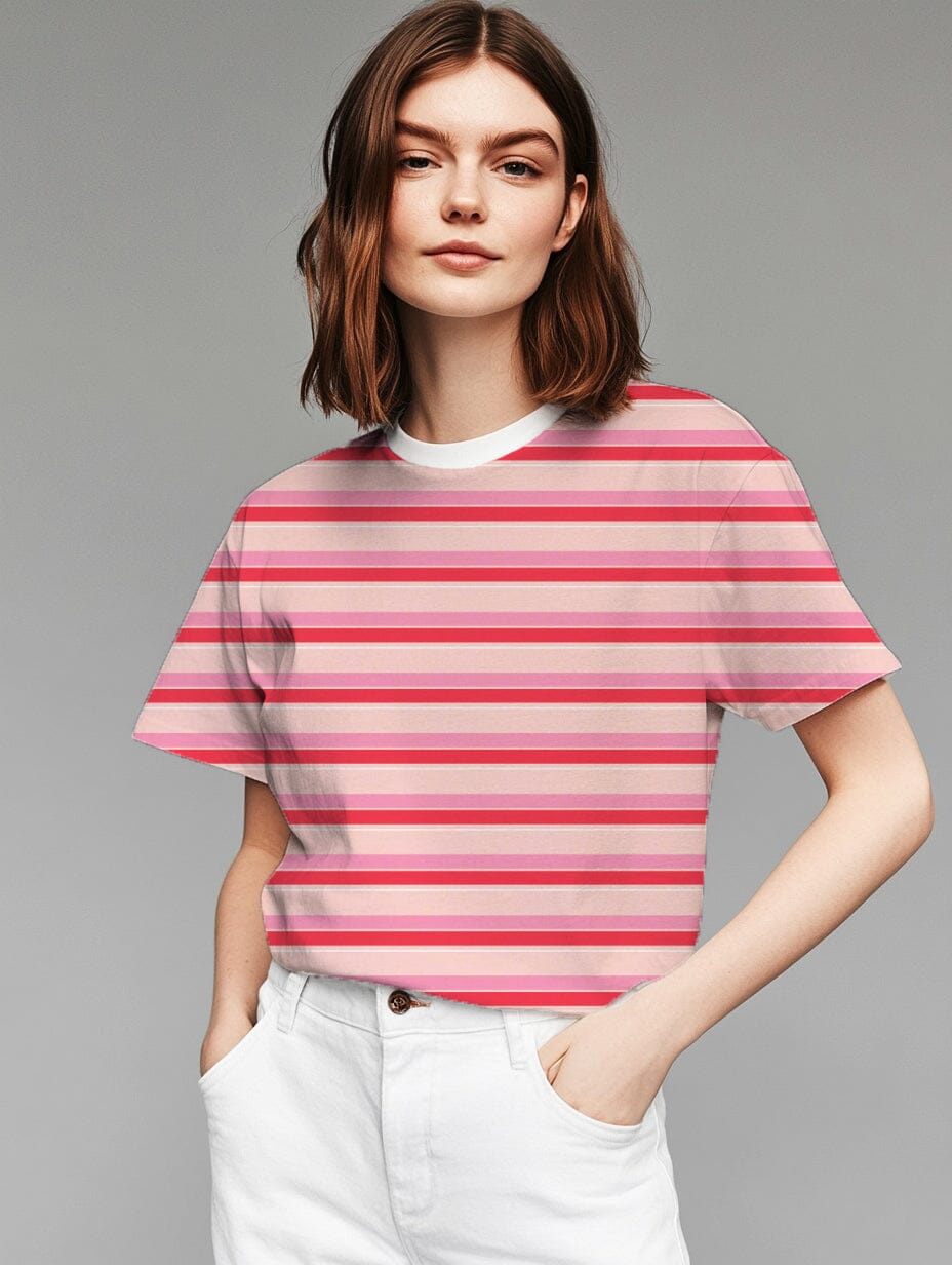 Vorbestellung | "Stripes Pink Coral Blush" fadenwunsch 