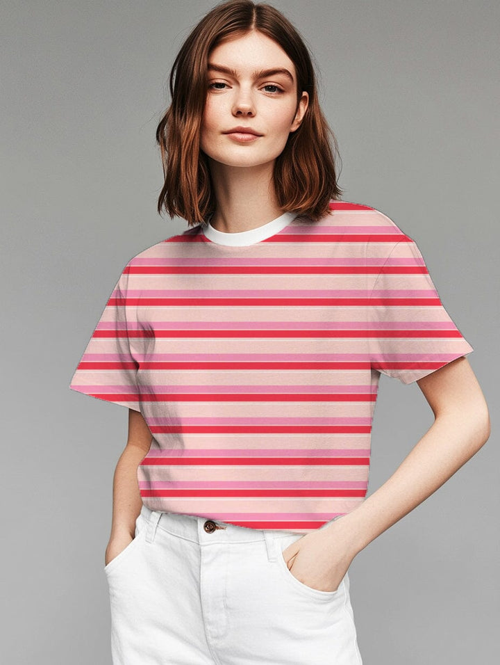 Vorbestellung | "Stripes Pink Coral Blush" fadenwunsch 