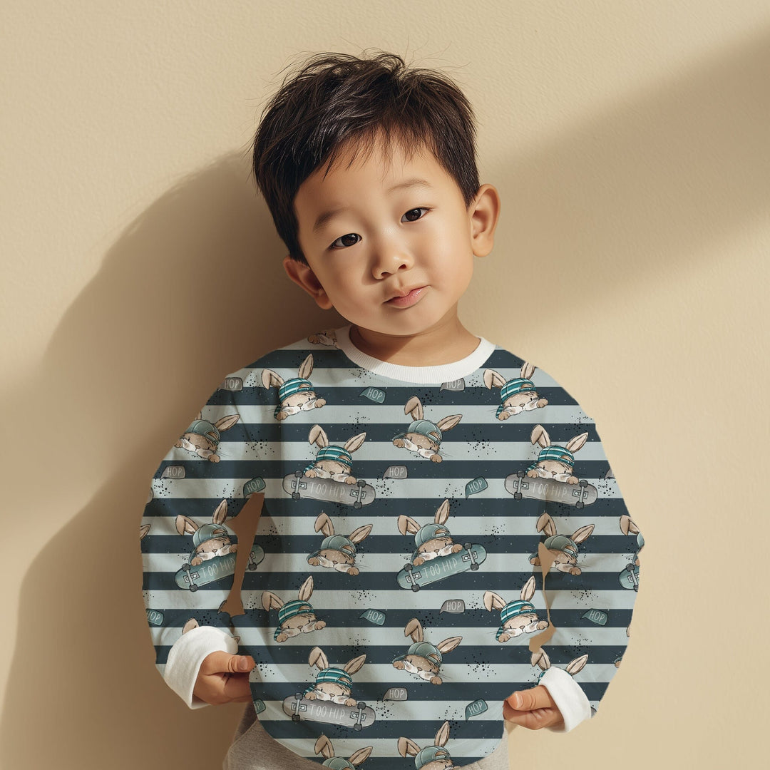 Vorbestellung | "Hasen Scratch Boy Stripes" fadenwunsch 
