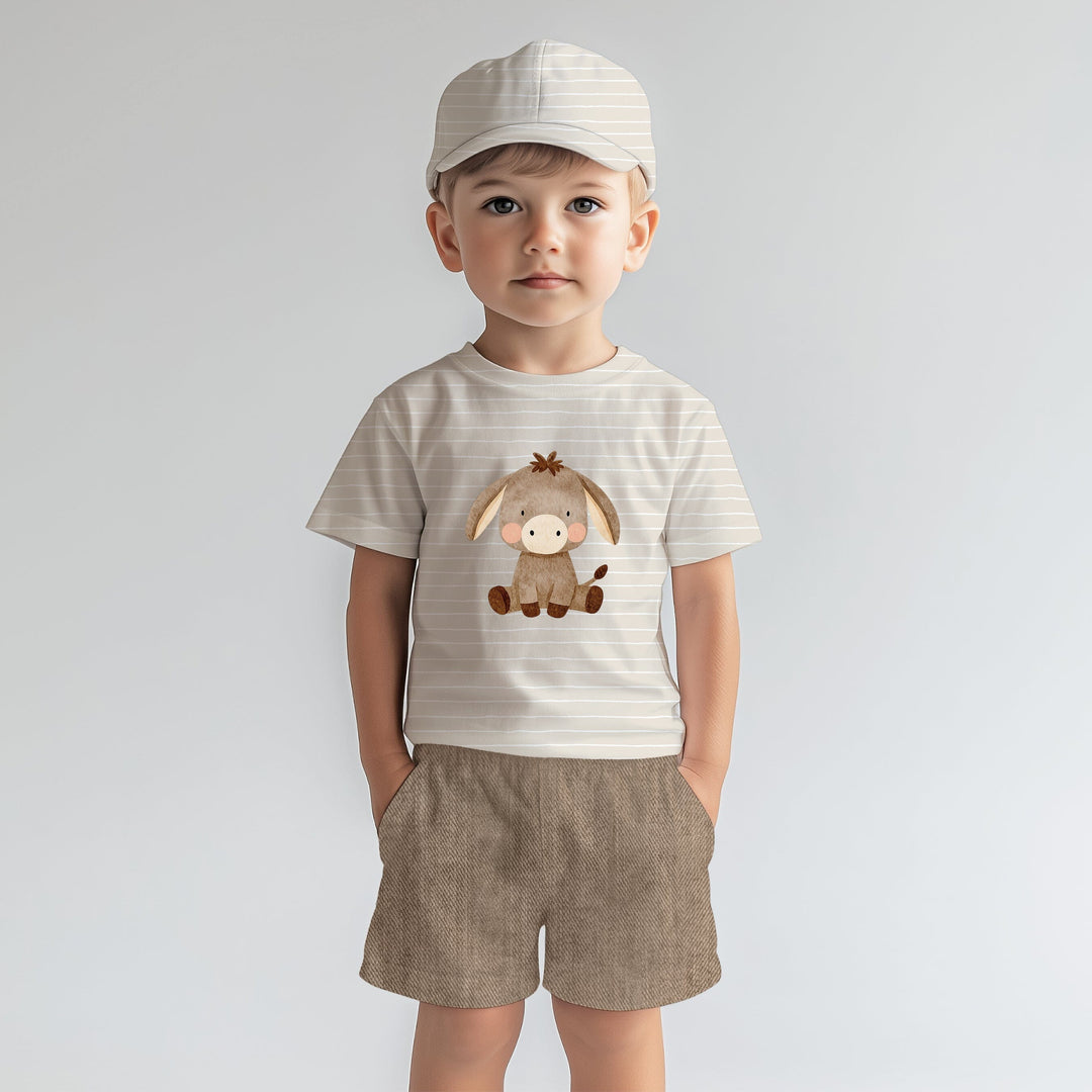 Vorbestellung | "Eselchen Kombi Streifen" fadenwunsch 