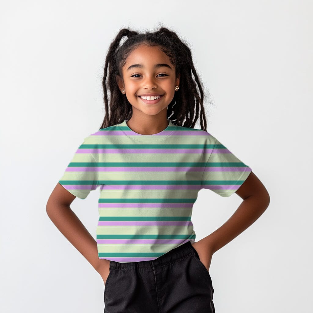 Vorbestellung | "Stripes Jade Lilac Lime" fadenwunsch 