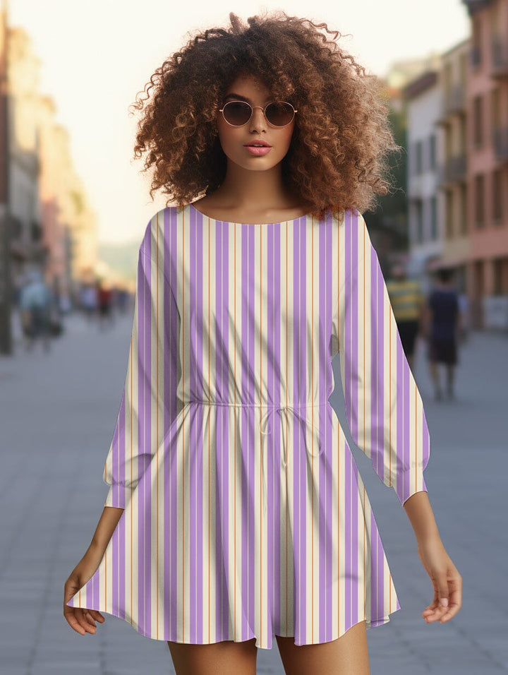 Vorbestellung | "Stripes Lilac Orange Cream" fadenwunsch 