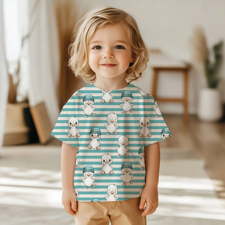 Vorbestellung | "Gänsebaby Boy Streifen" fadenwunsch 