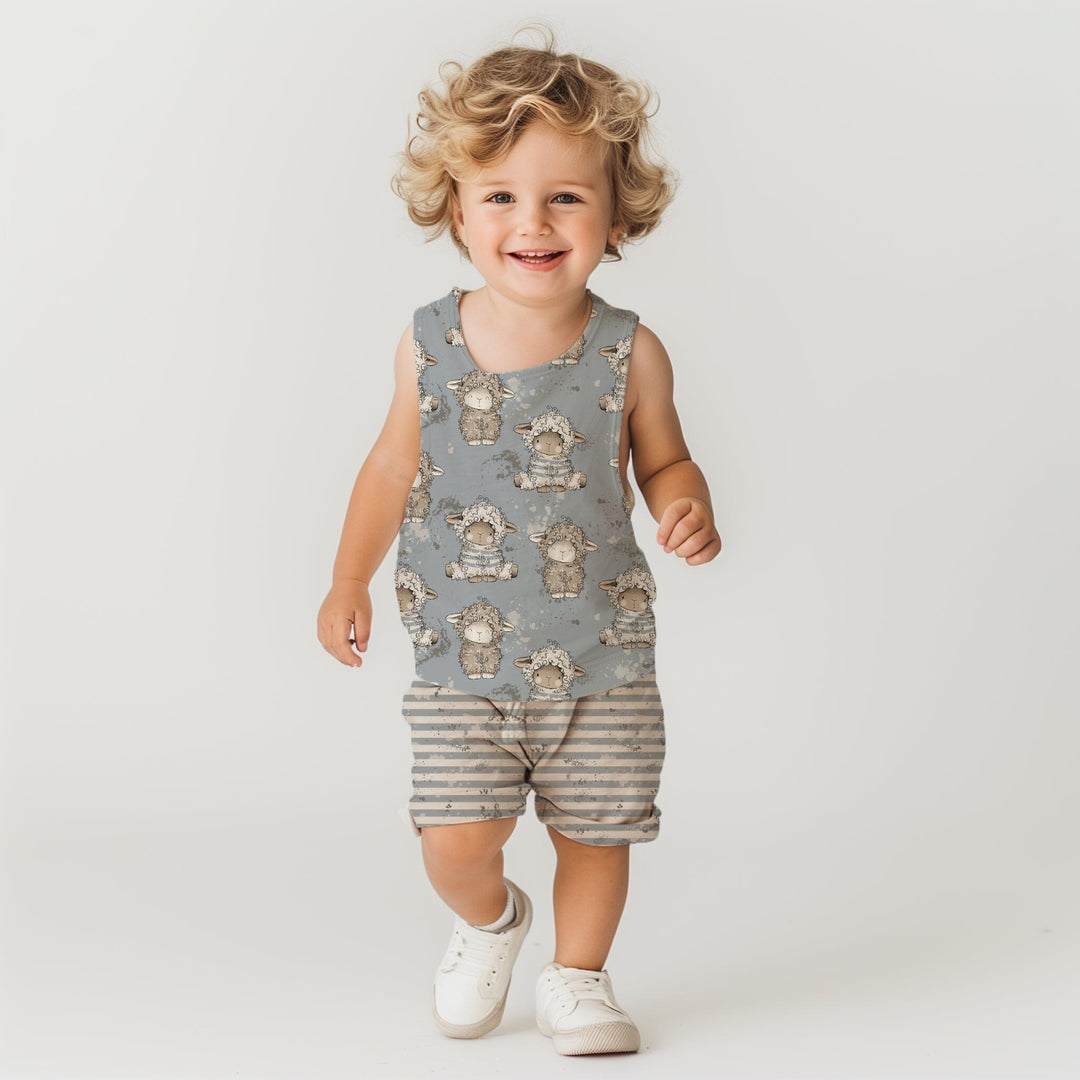 Vorbestellung | "Lämmchen Grau Kombi" fadenwunsch 