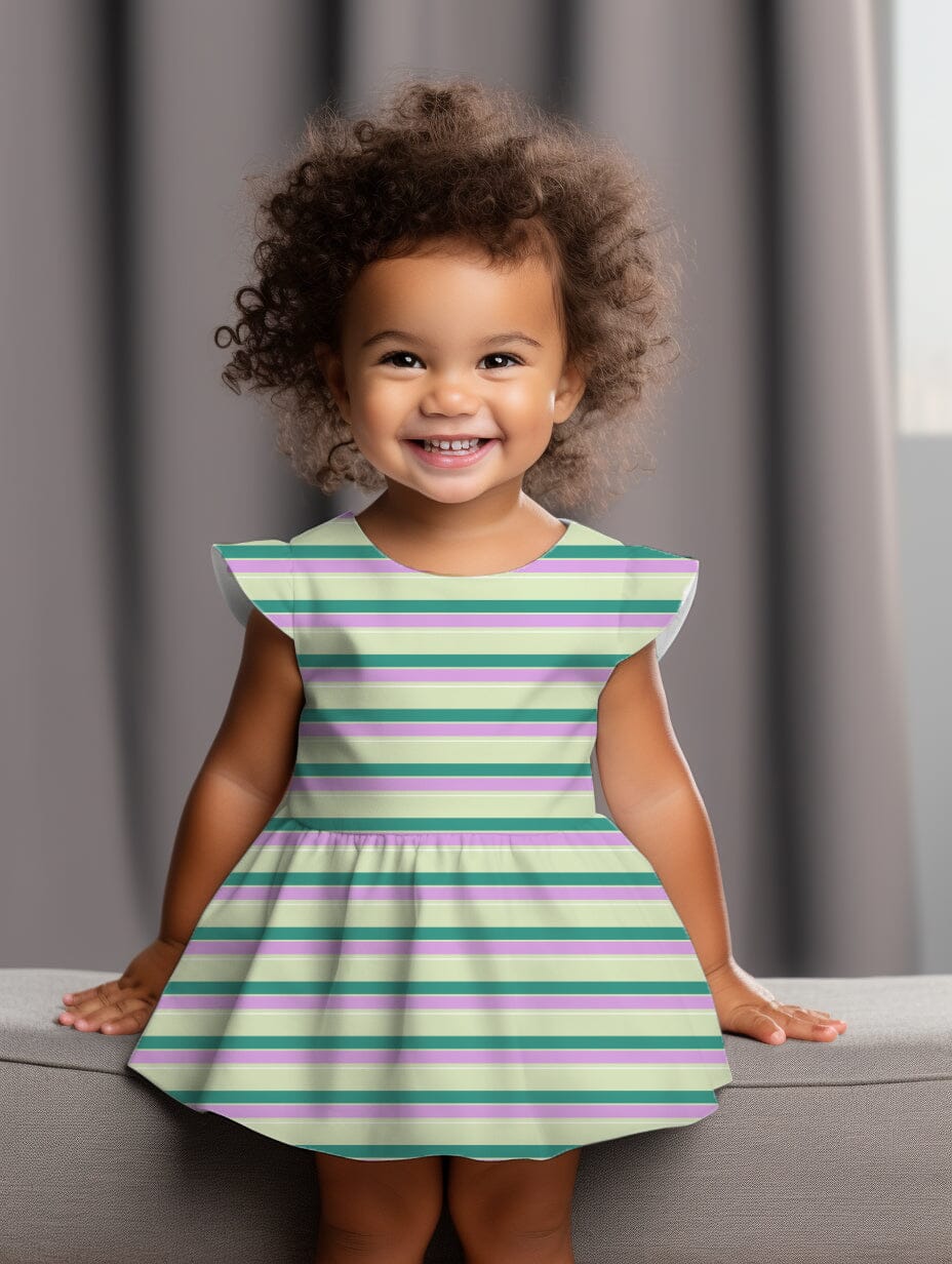 Vorbestellung | "Stripes Jade Lilac Lime" fadenwunsch 