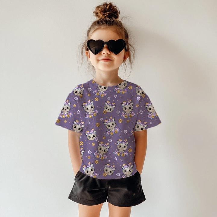 Vorbestellung | "Kitty Flower Lila" fadenwunsch 