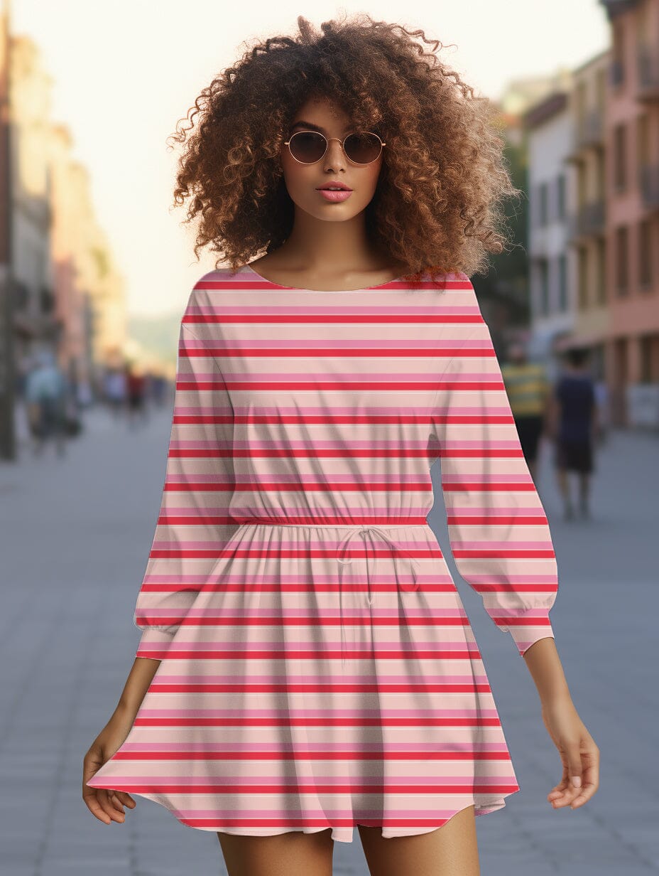 Vorbestellung | "Stripes Pink Coral Blush" fadenwunsch 