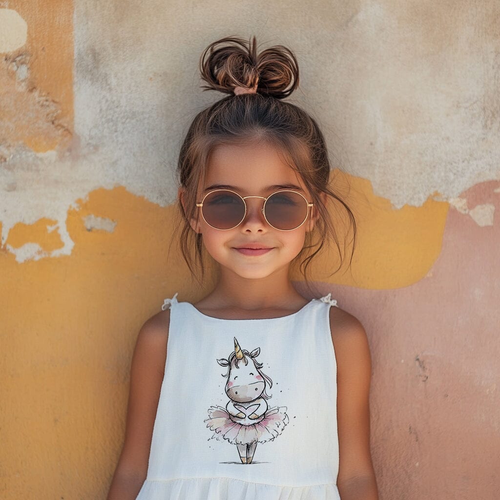 Vorbestellung | Bügelbild "Einhorntänzerin" fadenwunsch 