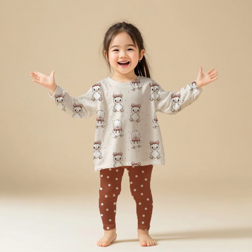 Vorbestellung | "Gänsebaby Kombi Punkte" fadenwunsch 