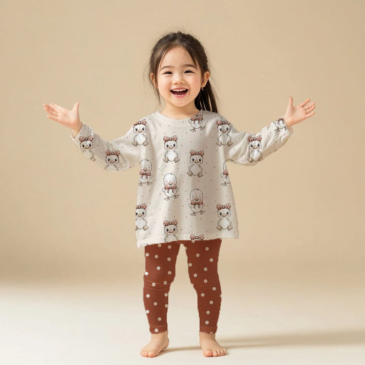 Vorbestellung | "Gänsebaby Kombi Punkte" fadenwunsch 