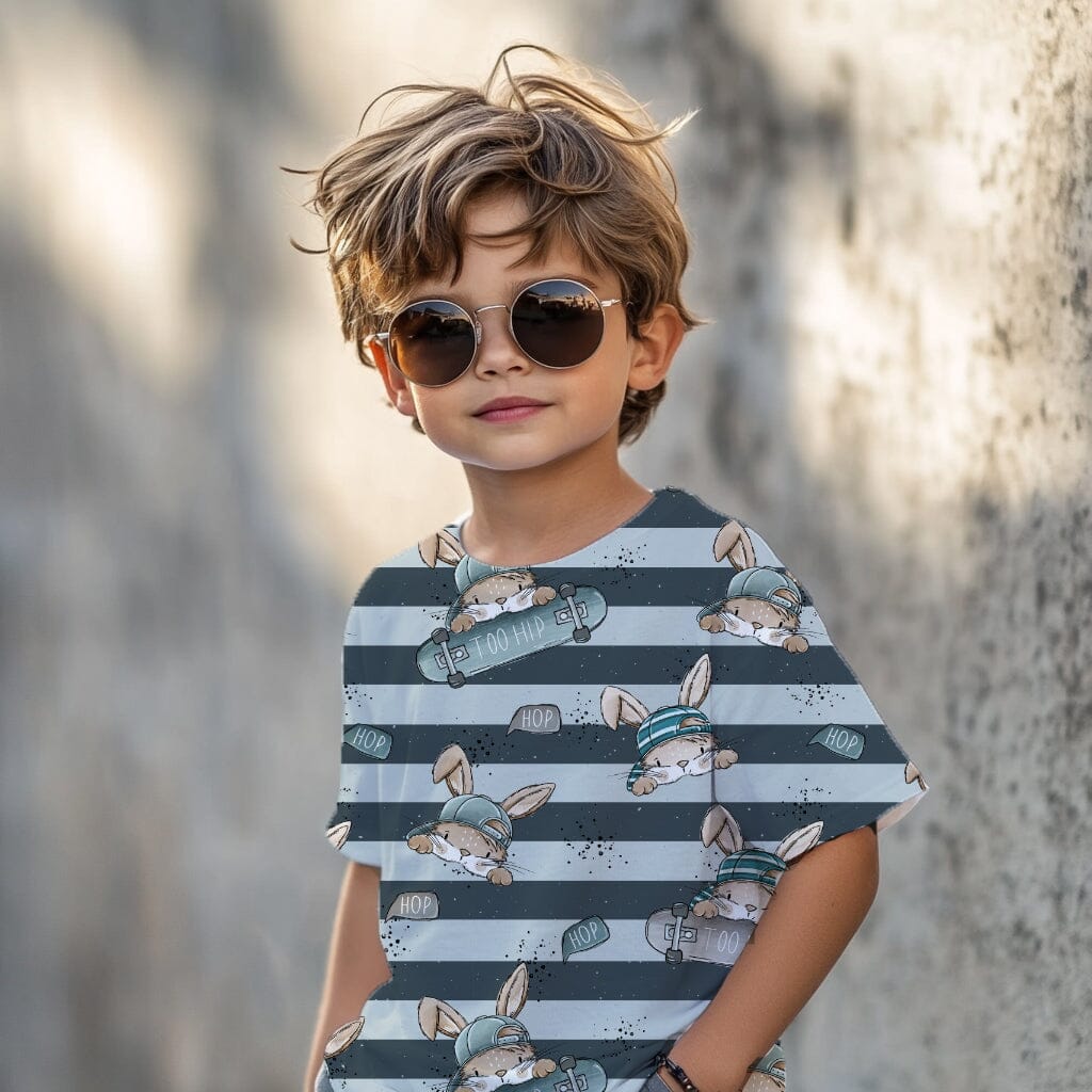 Vorbestellung | "Hasen Scratch Boy Stripes" fadenwunsch 